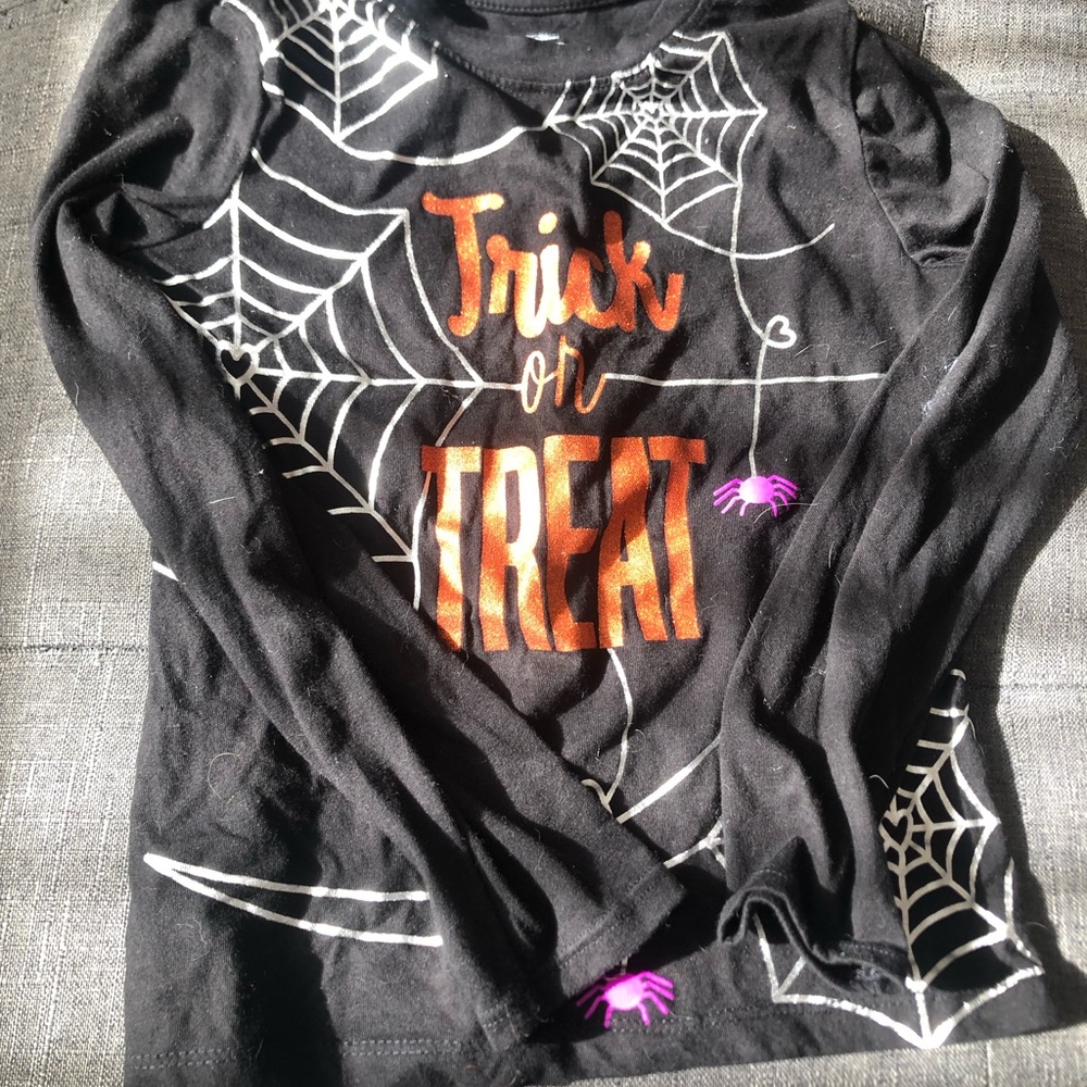 Two Halloween Long sleeve Shirts | Girls| 7-8
